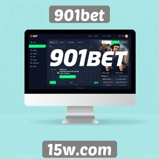 Evolução do design da interface do 901bet