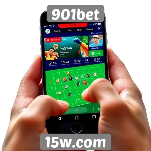 Experiência móvel no 901bet é otimizada