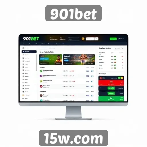 Interface e experiência do usuário no site 901bet